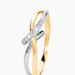 Histoire d'Or Bague Soukayna Or Bicolore Diamant