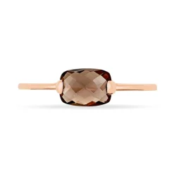 Histoire d'Or Bague Stella Or Rose Quartz