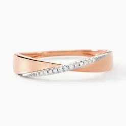 Histoire d'Or Bague Suzie Or Rose Diamant