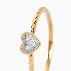 Bague Svana Or Jaune Diamant-Histoire d'Or Best