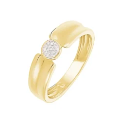 Histoire d'Or Bague Tamaya Or Jaune Diamant