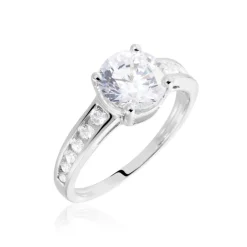 Histoire d'Or Bague Tatjana Or Blanc Oxyde De Zirconium