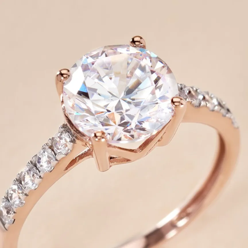 Bague Terese De Zirconium-Histoire d'Or Hot