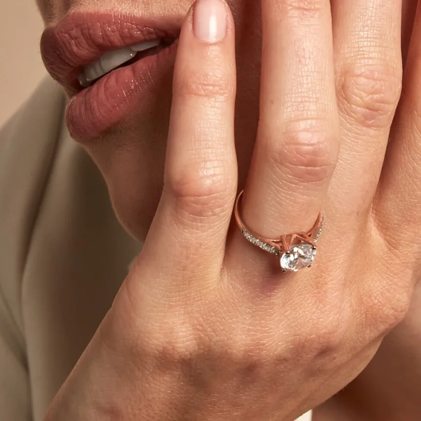 Bague Terese De Zirconium-Histoire d'Or Hot