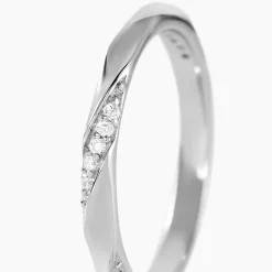 Histoire d'Or Bague Thara Argent Blanc Oxyde De Zirconium