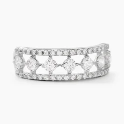 Histoire d'Or Bague The Crown Or Blanc Oxyde De Zirconium