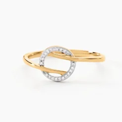 Histoire d'Or Bague Thealane Or Jaune Diamant