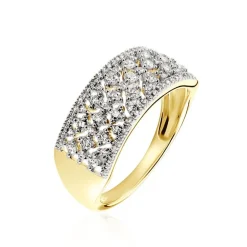 Bague Theolinne Or Jaune Diamant-Histoire d'Or Outlet