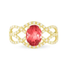 Bague Tina Or Jaune Rubis Et Diamant-Histoire d'Or Best