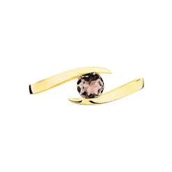 Histoire d'Or Bague Tiphaine Or Jaune Quartz