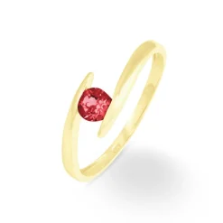 Histoire d'Or Bague Tiphaine Or Jaune Rubis
