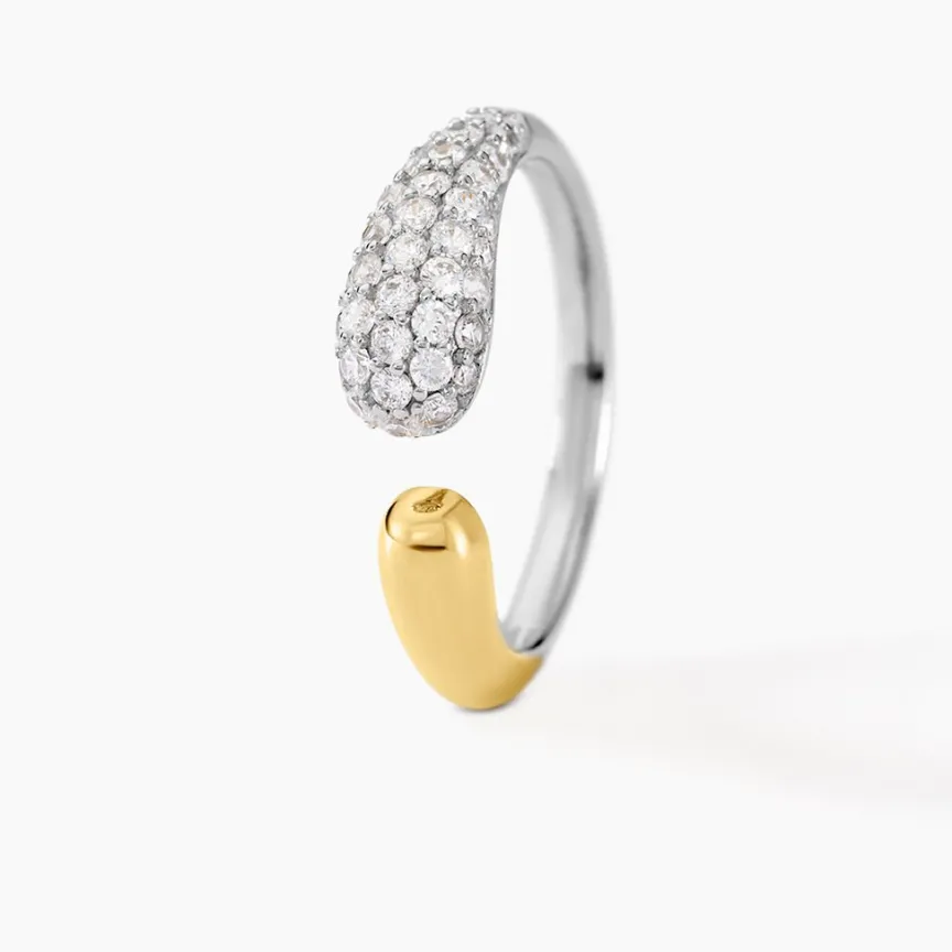 Bague Tiwa De Zirconium-Histoire d'Or Sale