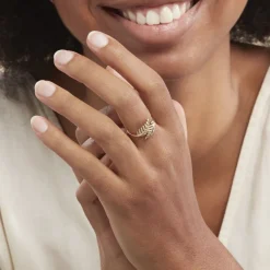 Bague Tourkia Or Jaune Oxyde De Zirconium-Histoire d'Or Outlet