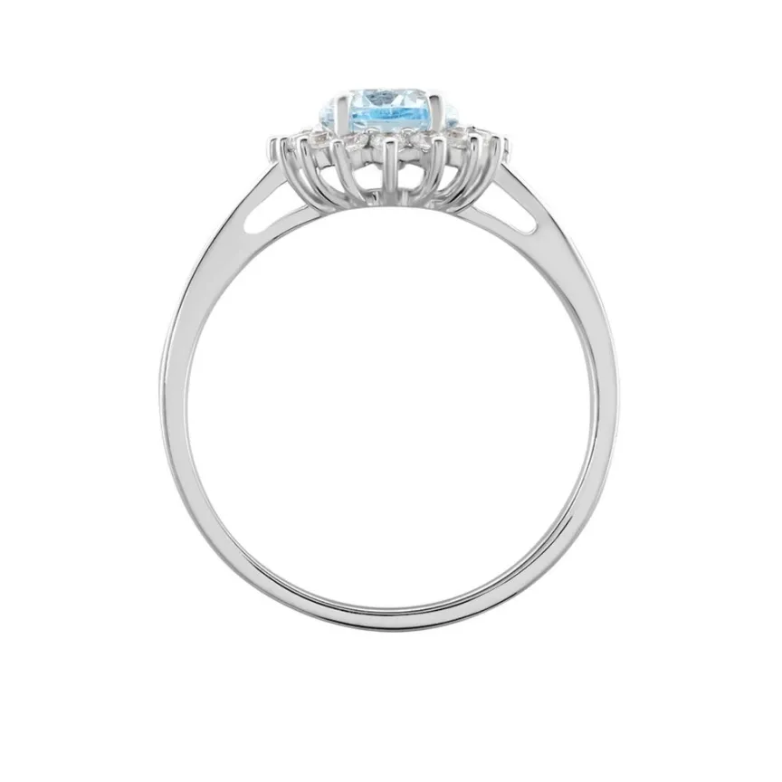 Bague Trick Or Blanc Topaze Et Oxyde-Histoire d'Or Hot