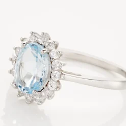 Bague Trick Or Blanc Topaze Et Oxyde-Histoire d'Or Hot