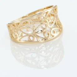 Bague Tyfene Plaqué Or Jaune-Histoire d'Or Best