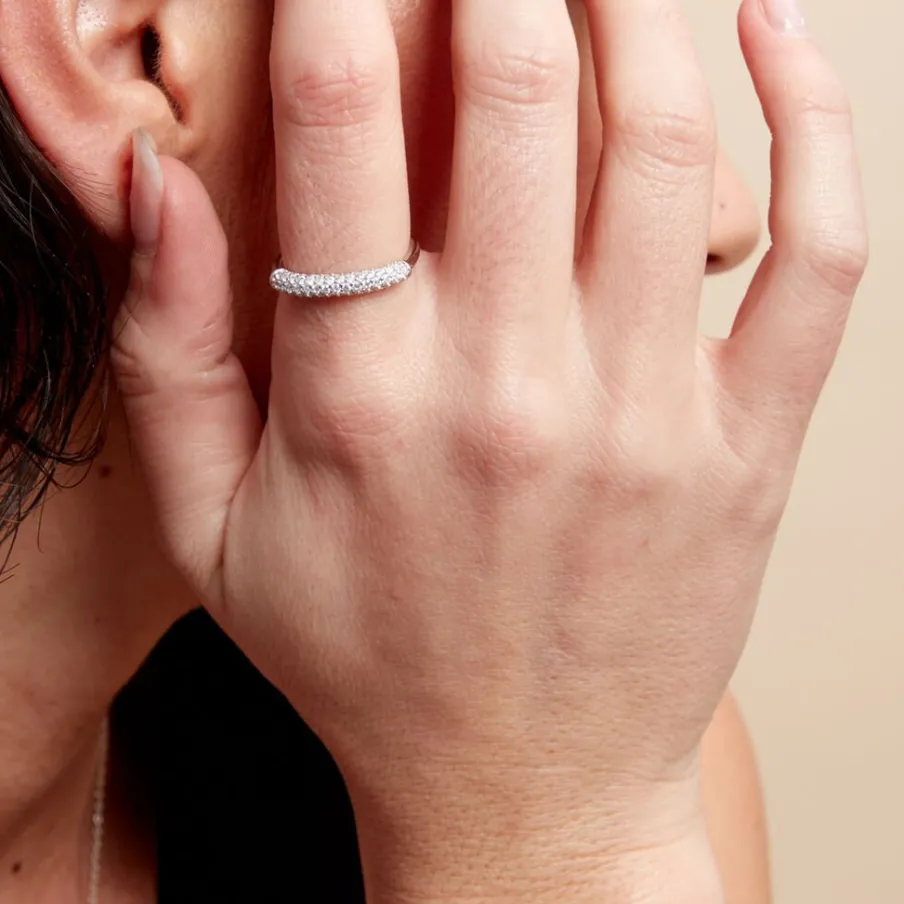 Histoire d'Or Bague Urban Call De Zirconium