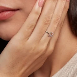 Bague Urias Or Blanc Diamant-Histoire d'Or Online