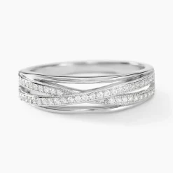 Histoire d'Or Bague Urpa Argent Blanc Oxyde De Zirconium