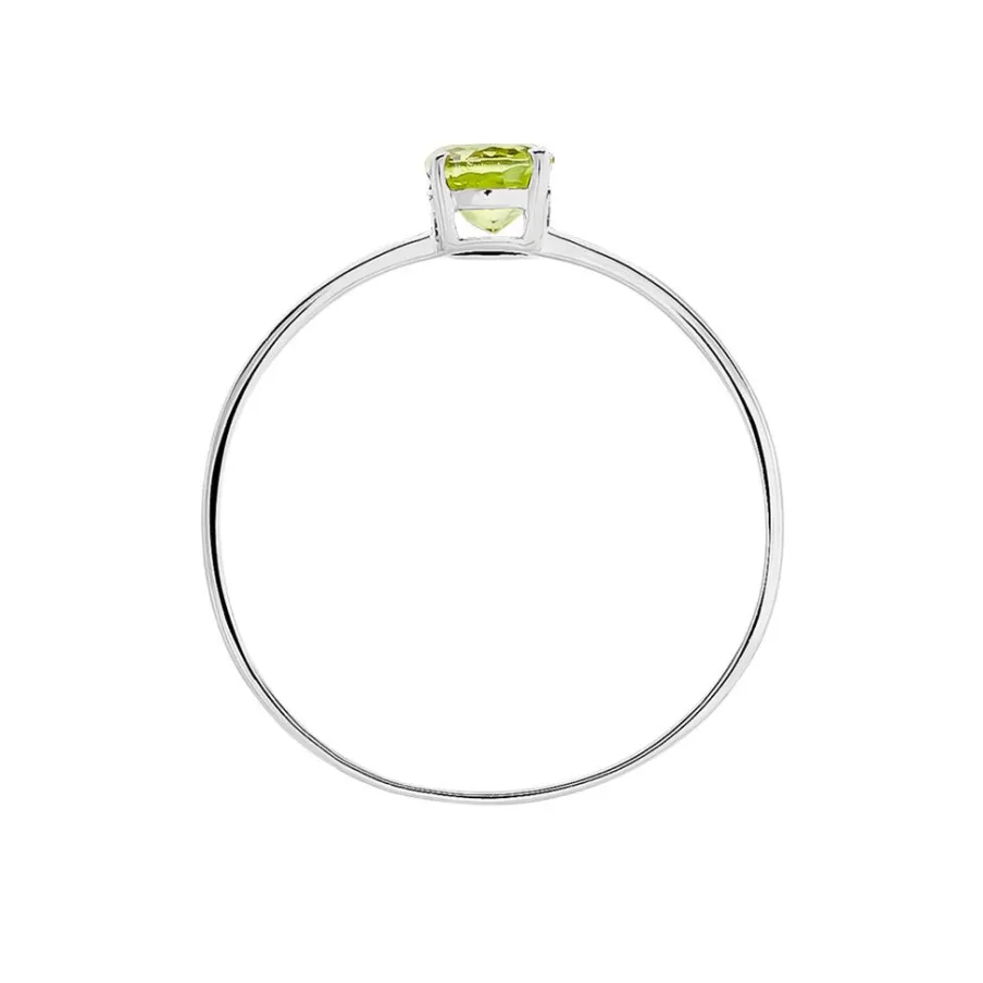 Histoire d'Or Bague Valentino Or Blanc Péridot