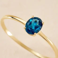 Bague Valentino Or Jaune Topaze-Histoire d'Or Hot