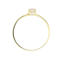 Histoire d'Or Bague Valentino Or Jaune Quartz