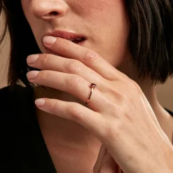 Bague Valentino Or Rose Rhodolite-Histoire d'Or Sale