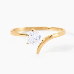 Bague Valeriana Or Jaune Oxyde De Zirconium-Histoire d'Or New