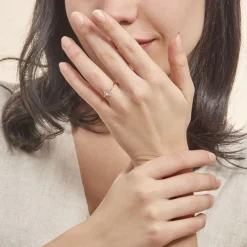 Bague Valeriana Or Jaune Oxyde De Zirconium-Histoire d'Or New