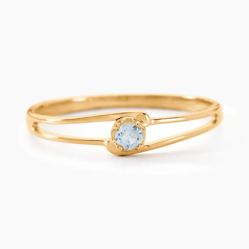 Bague Veroucha Or Jaune Topaze-Histoire d'Or Hot