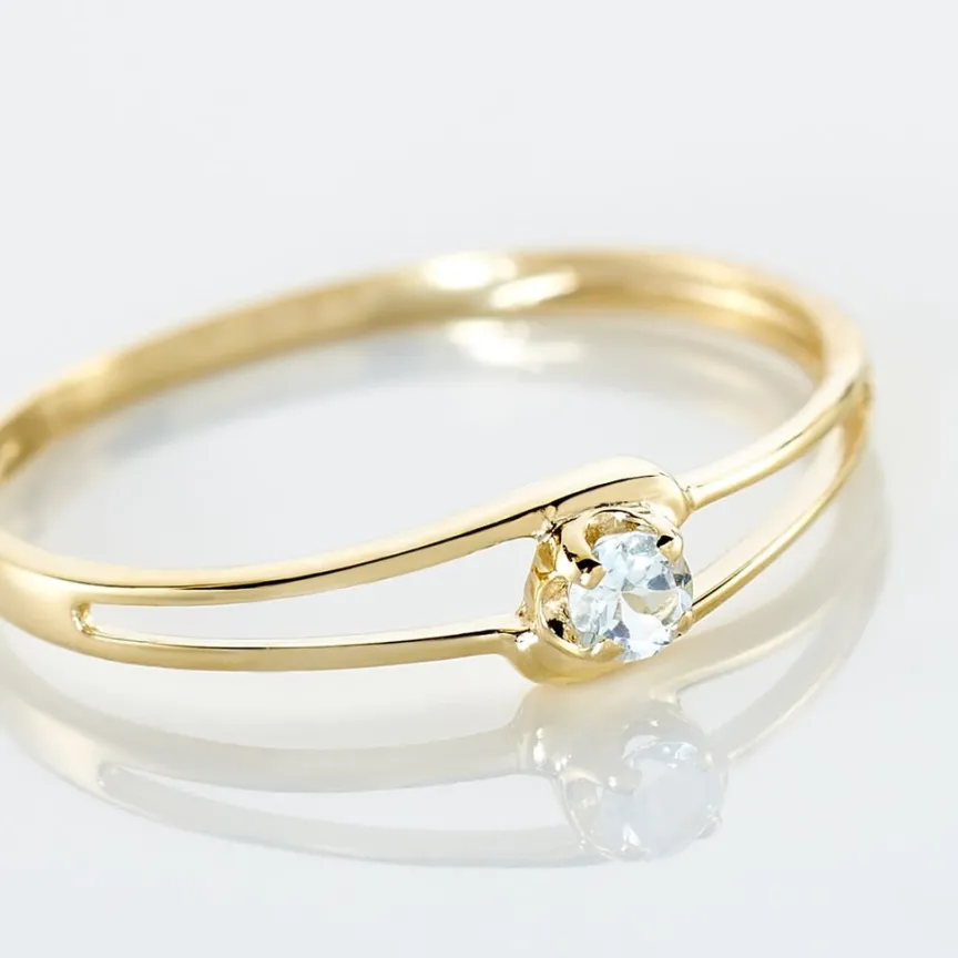 Bague Veroucha Or Jaune Topaze-Histoire d'Or Hot