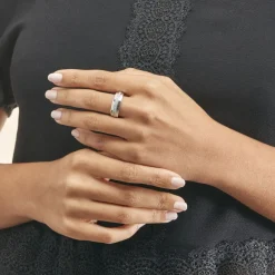 Histoire d'Or Bague Vianca Or Blanc Diamant