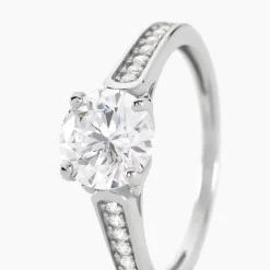 Histoire d'Or Bague Viky Argent Blanc Oxyde De Zirconium