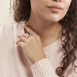 Bague Vladimir Or Blanc Saphir Diamants-Histoire d'Or Best