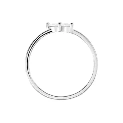 Histoire d'Or Bague Winter Sweetness Argent Blanc Oxyde De Zirconium