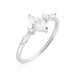 Histoire d'Or Bague Winter Sweetness Argent Blanc Oxyde De Zirconium