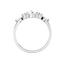 Histoire d'Or Bague Winter Sweetness Argent Blanc Oxyde De Zirconium