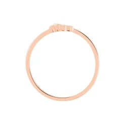 Histoire d'Or Bague Zenia Argent Rose