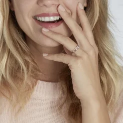 Histoire d'Or Bague Zinna Or Bicolore Diamant