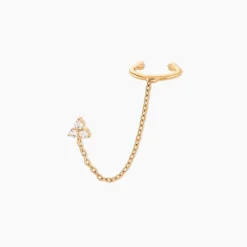 Histoire d'Or Bijou D'oreille Plaqué Or Marcion Oxydes De Zirconium