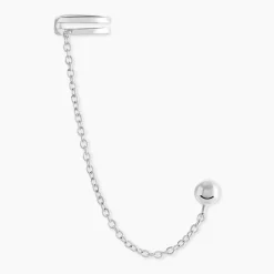 Histoire d'Or Bijou D'oreille Unitaire Argent Harris