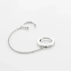 Histoire d'Or Bijou D'oreille Unitaire Argent Hathor