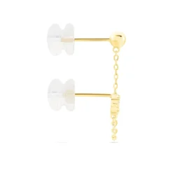 Histoire d'Or Bijou D'oreille Unitaire Camila Or Jaune Oxyde De Zirconium