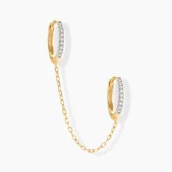 Bijou D'oreille Unitaire Feliciano Or Jaune Diamant-Histoire d'Or Best