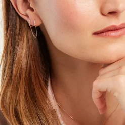 Bijou D'oreille Unitaire Feliciano Or Jaune Diamant-Histoire d'Or Best