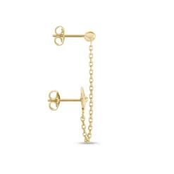 Bijou D'oreille Unitaire Plaqué Or Ignatus-Histoire d'Or Hot