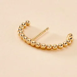 Histoire d'Or Bijou D'oreille Unitaire Pavlova Plaqué Or Jaune