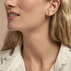 Histoire d'Or Bijou D'oreille Unitaire Pavlova Plaqué Or Jaune