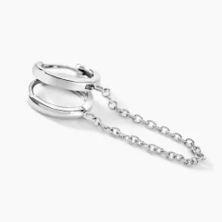 Bijou D'oreille Unitaire Stephie Argent Blanc-Histoire d'Or Online