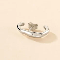 Histoire d'Or Bijou D'oreille Unitaire Volupte Argent Blanc